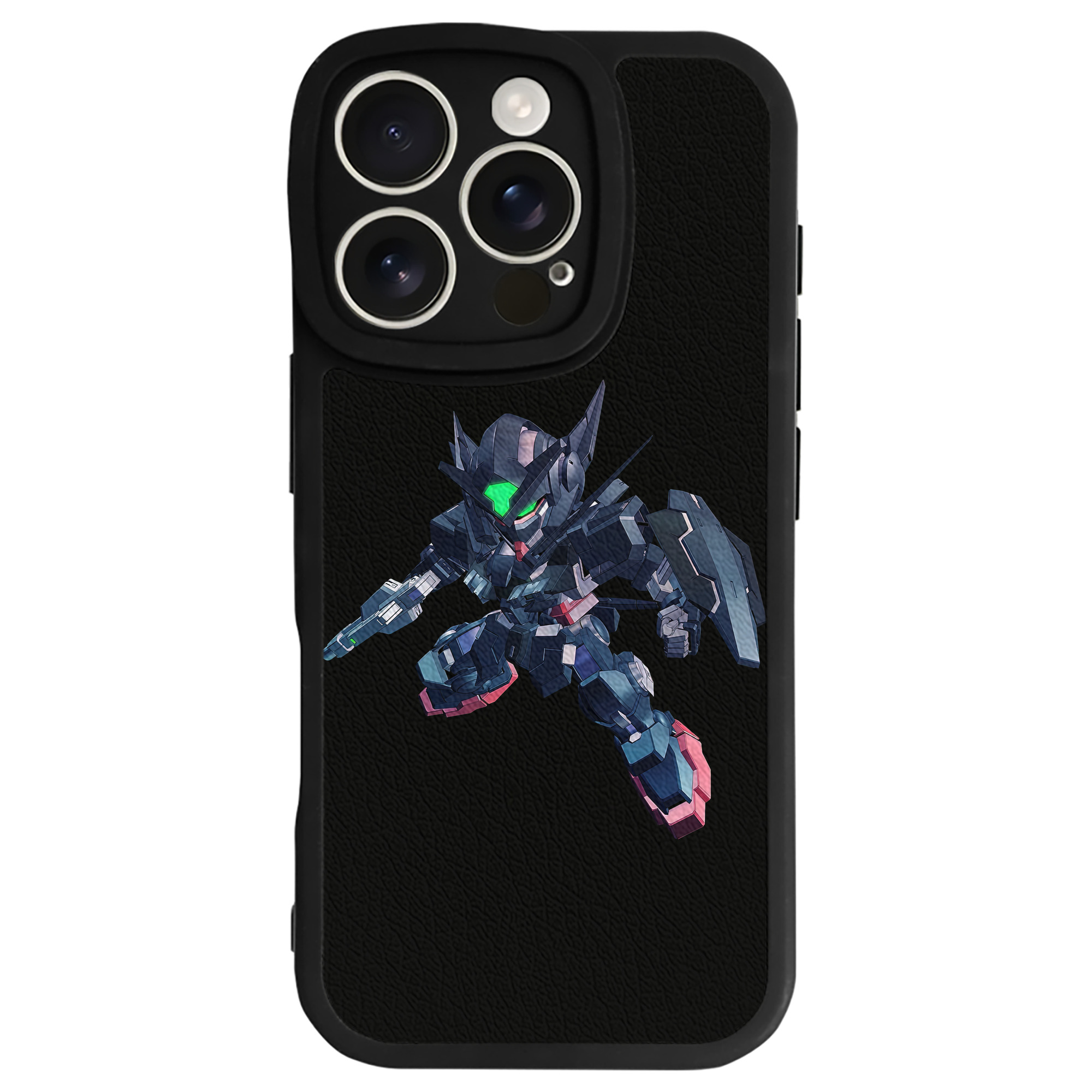 （画像用） 機動戦士ガンダム Mobile Suit Gundam 【iPhone 16シリーズ対応】シリコンスマホケース（レザー調） 材質：シリコン